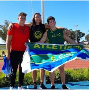 Destacada participación de Azul en el Provincial de Atletismo de Mayores